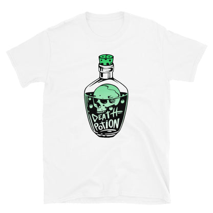 Death potion Unisex T-Shirt, tshirt death potion, magic potion tshirt, tshirt magic potion,Halloween tshirts, Spooky tshirts, - McLaren Tee Hub 