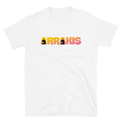 Dune T-Shirt Arrakis Sand Worms White