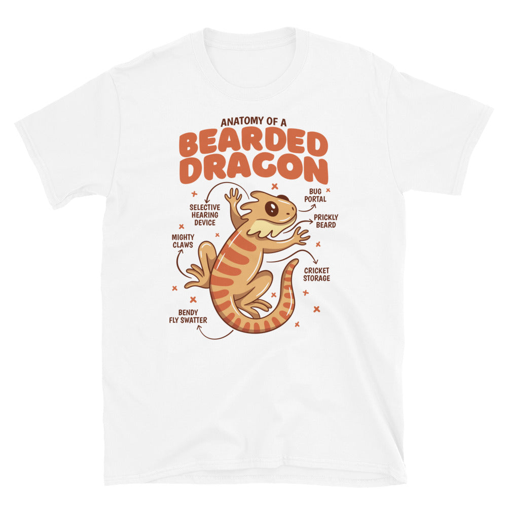 Beaded Dragon Unisex T-Shirt, Bearded Dragon t-shirt, Bearded Dragon tshirt, Bearded Dragon shirt, Bearded Dragon tee, Reptile t-shirt - McLaren Tee Hub 