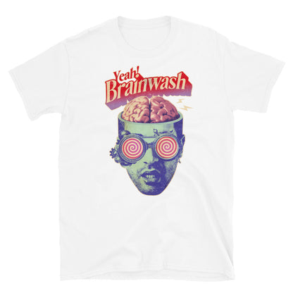 Brainwashed Unisex T-Shirt, Brainwashed t-shirt, Brainwashed tshirt, Retro Brainwashed tshirt, funky t-shirt, t-shirt Brainwashed. - McLaren Tee Hub 