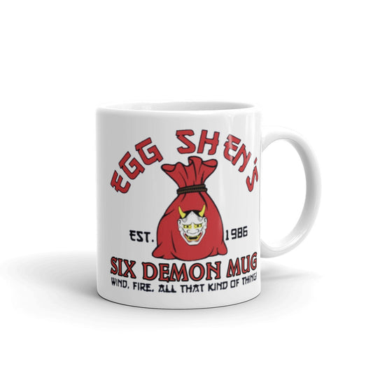 Six Demon Mug, Big Trouble in Little China Mug, Mug big Trouble in Little China,  movie fan mug, Gift for him, Gift for Her, Coffee lovers - McLaren Tee Hub 