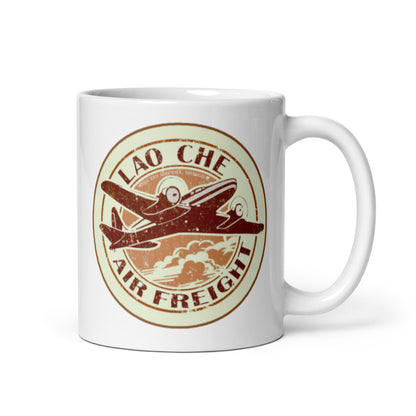 Indiana Jones style White glossy mug, Lao Che mug, Mug Lao Che, Indiana Jones mug, Mug Indiana Jones, 80s movie mugs - McLaren Tee Hub 