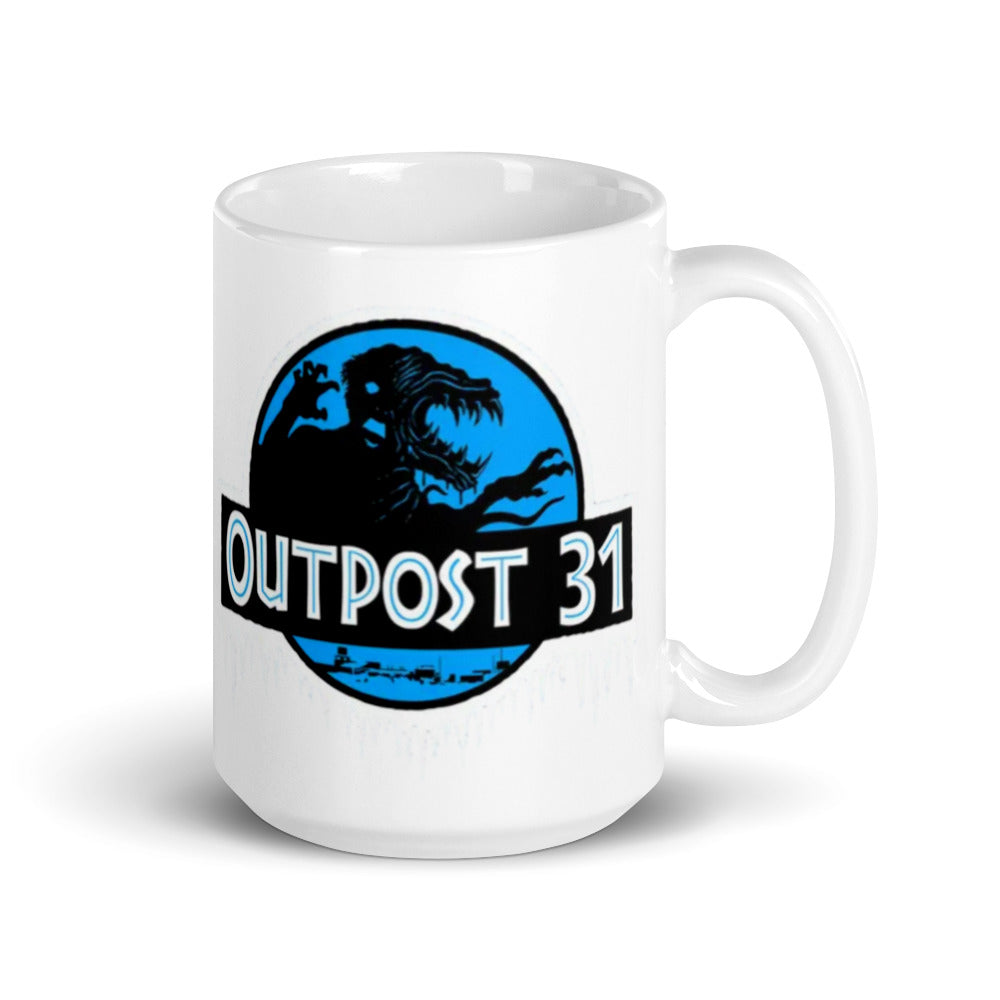 Ourpost 31 White glossy mug, The Thing movie mug, Mug the thing movie, The Thing movie fan mug, movie fan mug, syfy mug, Horror fan mug, - McLaren Tee Hub 