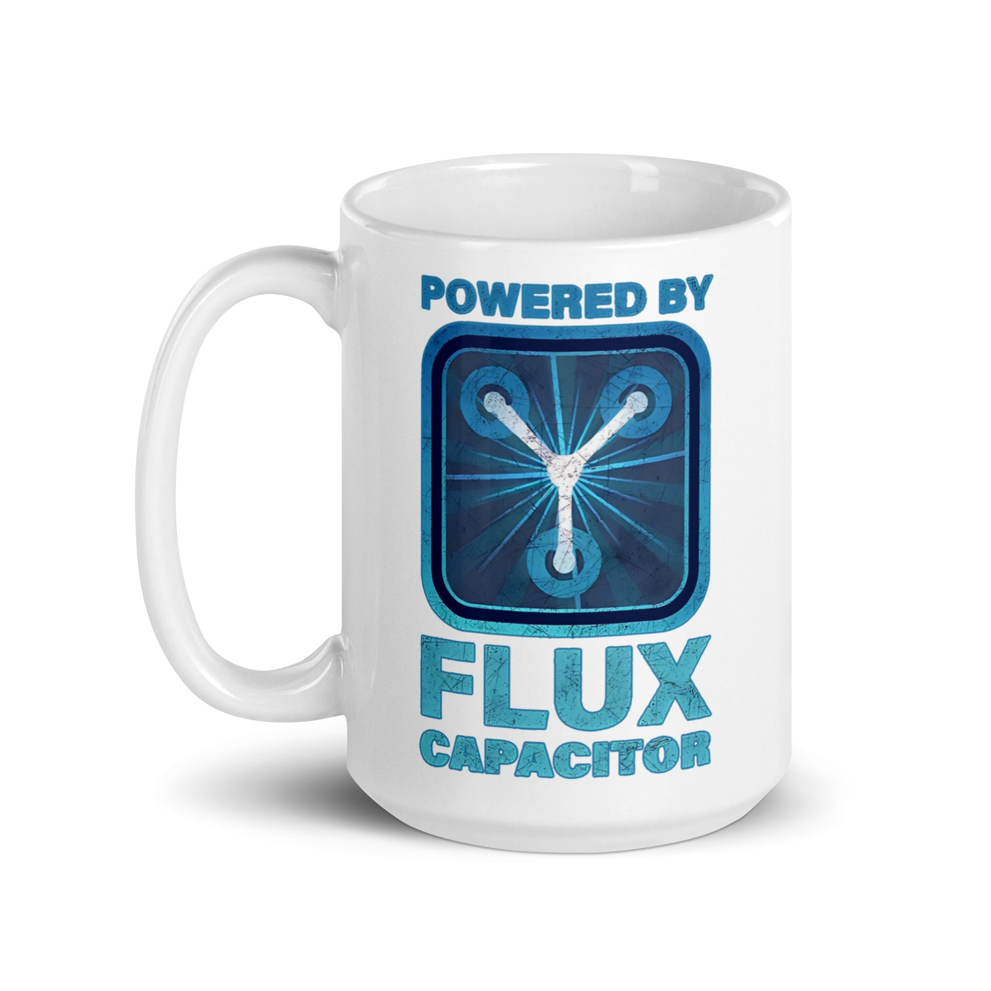Back to the Future white glossy mug, Back to the Future mug, mug Back to the Future, Flux Capacitor mug, mug Flux Capacitor, - McLaren Tee Hub 